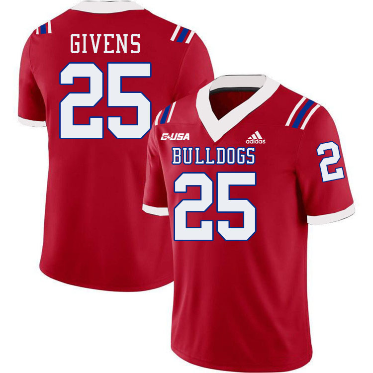 Amani Givens Louisiana Tech Jersey,LA Tech Bulldogs Football Jerseys,Uniforms,Gears-Red